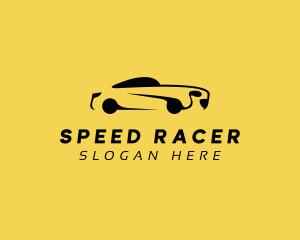 Racecar - Car Vehicle Rideshare logo design