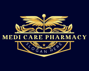 Pharmacist - Health Medical Caduceus logo design