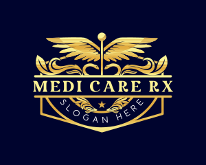 Pharmacist - Health Medical Caduceus logo design