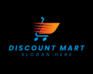 Bargain - Fast Shopping Cart logo design