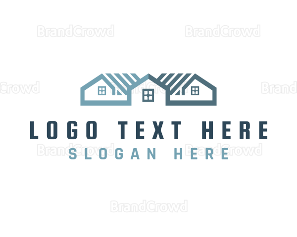 Realtor Roofing Builder Logo