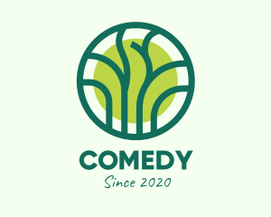 Gardener - Green Eco Forest logo design