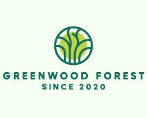 Green Eco Forest logo design