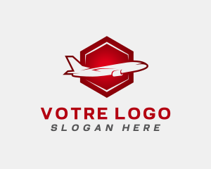 Wing - Aircraft Plane Transport logo design