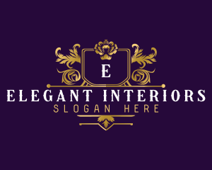 Elegant Luxury Crest logo design