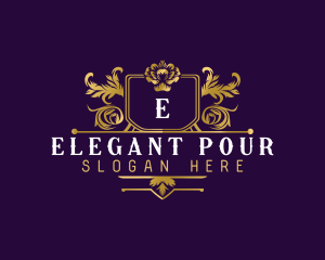 Elegant Luxury Crest logo design