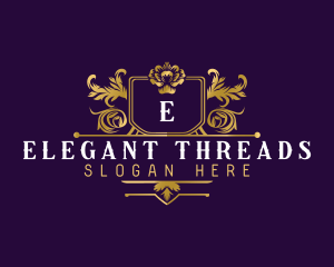 Elegant Luxury Crest logo design