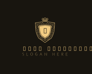 Royal - Luxury Crown Shield logo design