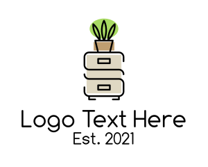 Table - Plant Pot Cabinetry logo design