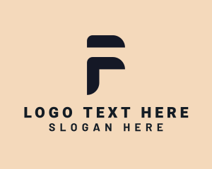 Letter F - Modern Software Letter F logo design