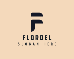 Modern Software Letter F logo design