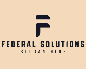 Modern Software Letter F logo design