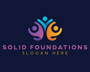 Children - People Group Foundation logo design