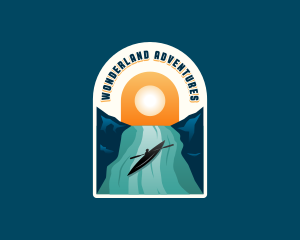 Kayak Canoe Adventure logo design