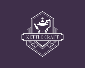 Kettle - Vintage Kettle Cafe logo design