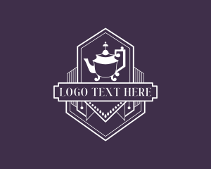 Emblem - Vintage Kettle Cafe logo design