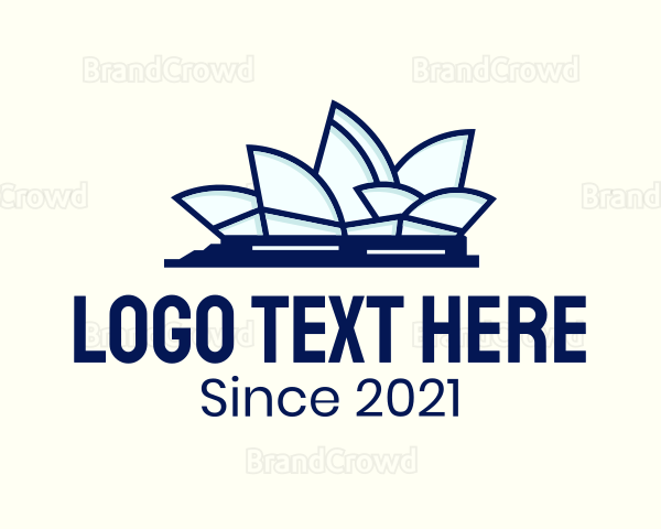 Sydney Opera House Landmark Logo