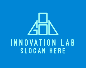 Good Lab Beaker logo design