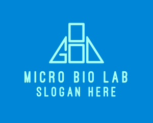 Good Lab Beaker logo design