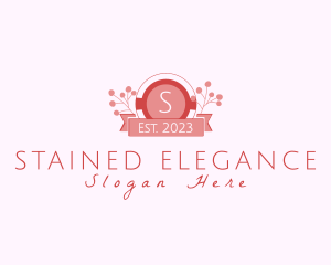 Elegant Floral Cosmetics Boutique logo design