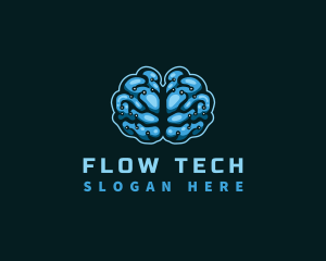 Digital Brain Tech logo design