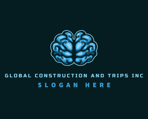 Circuit - Digital Brain Tech logo design