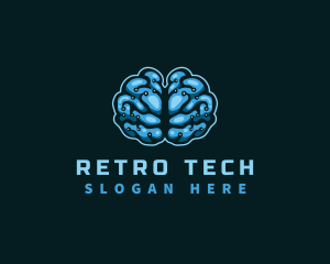 Digital Brain Tech logo design