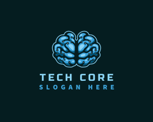 Digital Brain Tech logo design