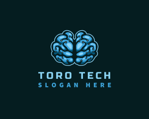 Digital Brain Tech logo design