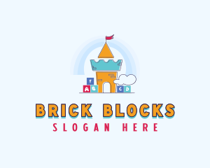 Blocks - Childcare Kindergarten Daycare logo design
