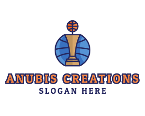 Basketball Tournament Competition Trophy logo design