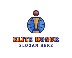 Medal - Basketball Tournament Competition Trophy logo design