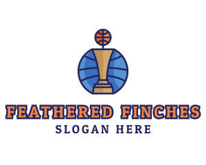 Basketball Tournament Competition Trophy logo design