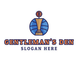 Basketball Tournament Competition Trophy logo design