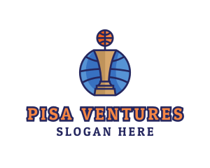 Basketball Tournament Competition Trophy logo design