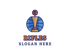 Basketball - Basketball Tournament Competition Trophy logo design