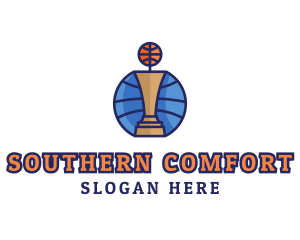 Basketball Tournament Competition Trophy logo design