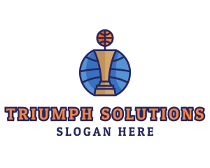 Winner - Basketball Tournament Competition Trophy logo design