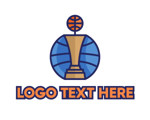 Trophy - Basketball Tournament Competition Trophy logo design