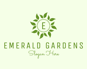 Nature Leaf Organic Boutique logo design