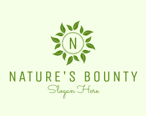 Nature Leaf Organic Boutique logo design