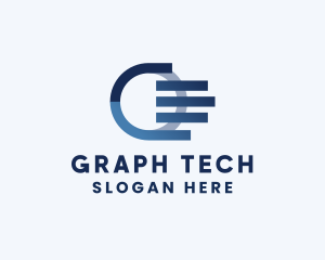 Graph - Hand Finance Graph logo design