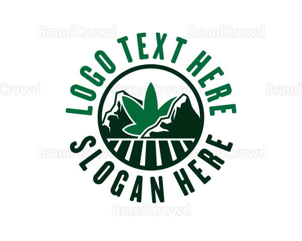 Marijuana Mountain Field Logo