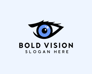 Eye Lens Optical logo design