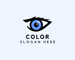 Optics - Eye Lens Optical logo design
