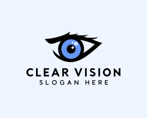 Eye Lens Optical logo design