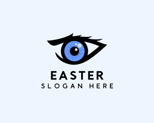 Eagle Eye - Eye Lens Optical logo design