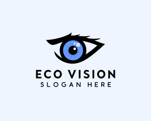 Eye Lens Optical logo design