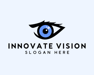 Eye Lens Optical logo design