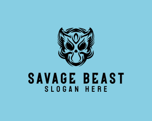 Angry Beast Avatar logo design
